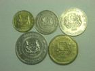 Singapore  5   10   20    50 Cents     Dollar  1986 - 2010