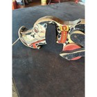 1940 s Fisher Price Snoopy Dog Pull Toy  Wooden Dalmatian Pattern Dog