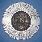 Encased 1911 Cent - First National Bank - Fairmont  West Virginia -  71381027     