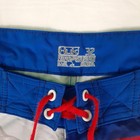 Huk Performance Fishing Board Shorts Mens 32 Red White Blue Marlin Hybrid Trunks