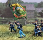 Britains Civil War Union 31403 Union Irish Brigade Flag Bearer No 3