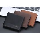 Ultra Slim Mens Bifold Wallet Soft Leather Credit Card Holder Purse Gift For Him
