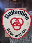 Vtg 1970s Ballantine Beer   Ale Lighted Sign-falstaff Bba 1-working - Gold Trim