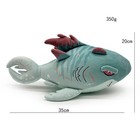 Sea Of Thieves Megalodon Plush 14 Inch Green Stuffed Shark Toy Soft Plush Animal