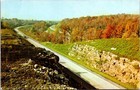 Vintage Postcard Interstate 80 Keystone The Scenic Shortway Pennsylvania Pa
