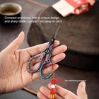 Antique Scissors Stainless Steel   Zinc Alloy Cross Stitch Embroidery Scissors