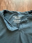Lucky Brand Men s Venice Burnout Henley T-shirt Long Sleeve Size S