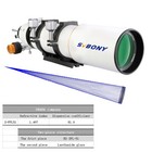 Svbony Sv503 70ed Telescope F6 Refractor Ota Semi-achromaticfor W  Dovetail Slot