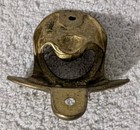 Vintage Coca Cola Brass Wall Mount Bottle Opener 1980 s