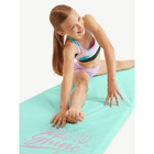 Justice 6  Three Folding Gymnastics Mat With Carry Handles  Teal
