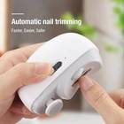 Electric Nail Clipper Grinding   Polishing 2-in-1 Automatic Manicure Tool