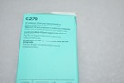 New Logitech C270 Hd Webcam Camera Crisp 720p Video Calls W 55  Dfov Usb