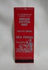 Vintage Matchbook Cover John Wallace Kitchen Seafood Waynesboro Pa Advertising
