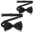 Vivinin 2pcs Bow Ties For Men  Adjustable Bow Tie  Classic Bow Tie