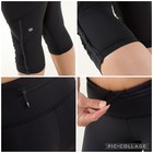 Lululemon Run  For Your Life Crop In Black Leggings Pants Size 10