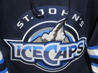 St  Johns Ice Caps Jersey Ahl Reebok Hockey Winnipeg Jets Men s Medium Minors