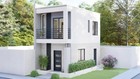 Two Storey Small House tiny House  With Autocad File   3d Visualization Low Cost