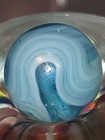 Awesome Rare Vintage Christensen Agate Transparent Swirl Marble  Rare Pattern  