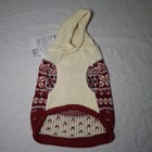 Merry Makings Holiday Fairisle Dog Sweater Red blue Size Xxs New