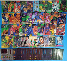 173  Fleer 1996 Marvel Vision Card Lot Spiderman Embossed X-men