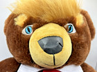 Trumpy Bear 22  Donald Trump Teddy Bear Plush W Zipper Pouch Clean No Cape