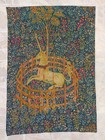 Vintage Beautiful The Unicorn In Captivity Wall Hanging Pictorial Tapestry 