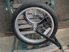 Bike Usa Heavy Duty Adult Training Wheels Stabilizer Kit 16  Tires Mounting Clam