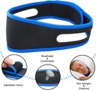 2 Pack Anti Snore Chin Strap Stop Snoring Belt Sleep Apnea Support Solution