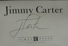 Jimmy Carter Signed Autograph Beckett Bas President Book Psa Political