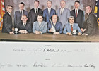 1967 Nasa Apollo Astronaut Group 6  excess Eleven  Signed Official Photo
