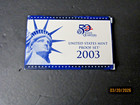 2003 United States Mint Proof Set In Original Box   Display Case  10 Coins