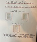 Kut Kgvi 1938 48 5 - Study Of 7 Stamps On Pages With Colour Var   Diff Perfs Lmm