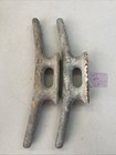 Pair Of 2 Vintage 10    Boat Dock Cleats     Cast Iron Nautical Marine Hardware