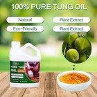 Tung Oil For For Wood Finishing food Safety For Furniture   Countertop 100  Pure