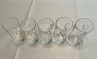 Rare Set Of 5 Angelo Mangiarotti Colle Cristalleria Ice Stopper Glasses Marked