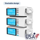 Syringe Pump 4 3 Inch Color Touch Screen Stackable Design Medical lab Use