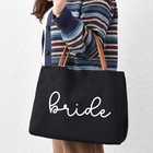 Bride Tote Bag Bride To Be Gifts For Bridal Shower  Engagement  Wedding  Bachelo