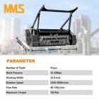 33   Forestry Mulcher Cutter For Mini Skid Steer Tree Removal Land Clearing