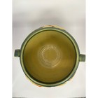 Roseville Zephyr Lily Green Brown Floral Pottery Jardiniere Planter 671-6 Usa