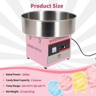 Commercial Cotton Candy Machine Sugar Floss Maker 1000w For Party Pink