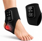 Portable Foot Massager  Deep Vibration Foot Relaxer  Ergonomic Soft Foot Mass   