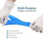 Basic 1000 Pack Bmpf-3003 Large Vinyl Exam Gloves - Latex-free   Powder-free