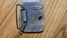Vintage 1976 Largemouth Bass Brass Belt Buckle By Indiana Metal Craft