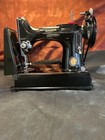 Vintage 1948 221 Black Singer Featherweight Portable Sewing Machine accessories