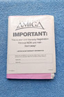 Vtg Intro To Commodore Amiga 2000 Book 1985 Fact  Sealed  318838-02   41a098-002