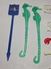Vintage Swizzle Sticks And Cocktail Straws Mixed Bar Stir Sticks Lot Of 19   b2 