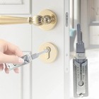 2-in-1 Stainless Steel Key Decoder Tool Precision Hook Lock Pick Portable