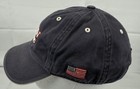 Vintage 2002 Us Open Tennis Hat Cap Adjustable Strap Blue 00s Embroidered Cotton