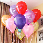 100pcs Colorful Pearl Latex Balloon Celebration Party Wedding Birthday 10 Inch