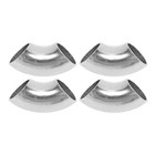  4 Pcs 90 Degree Mandrel Bend Elbow Car Modified Exhaust Pipe Tubing 1  Od